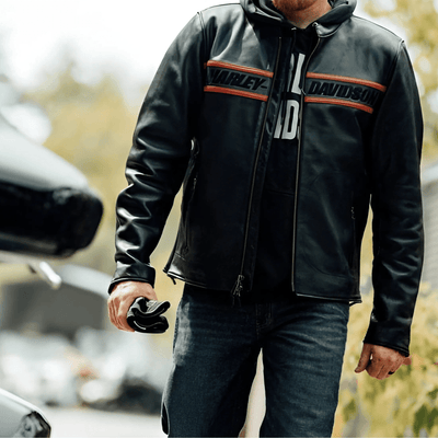 Men's Harley Victory Lane Leather Jacket