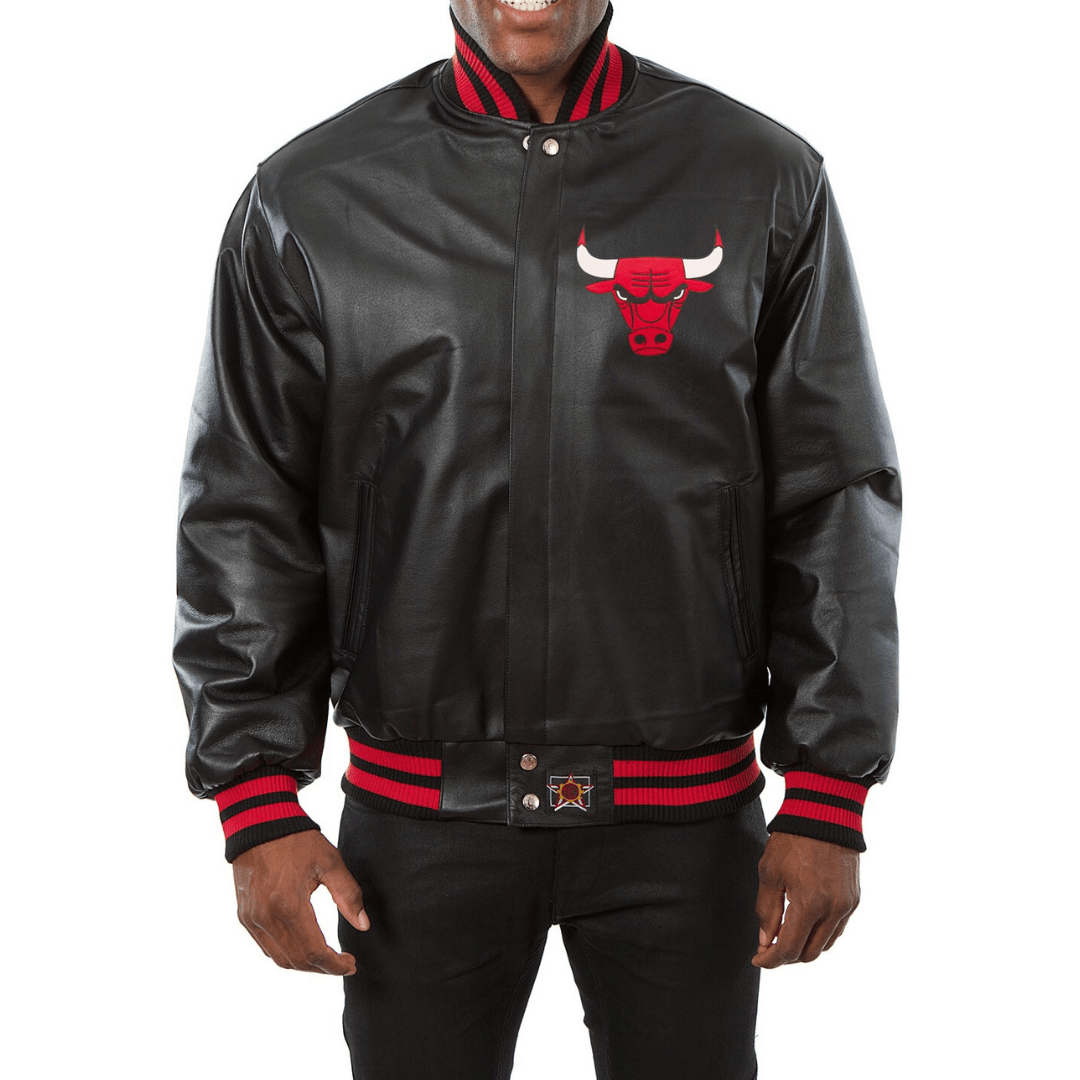 Men's Chicago Bull Baseball Bomber Jacket - Bull Armour