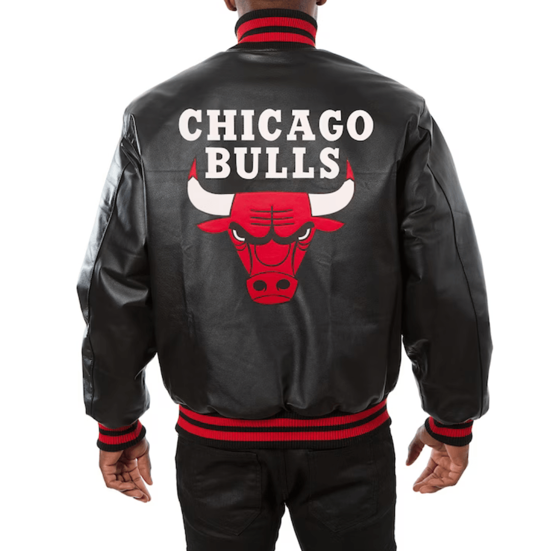 Men's Chicago Bull Baseball Bomber Jacket - Bull Armour