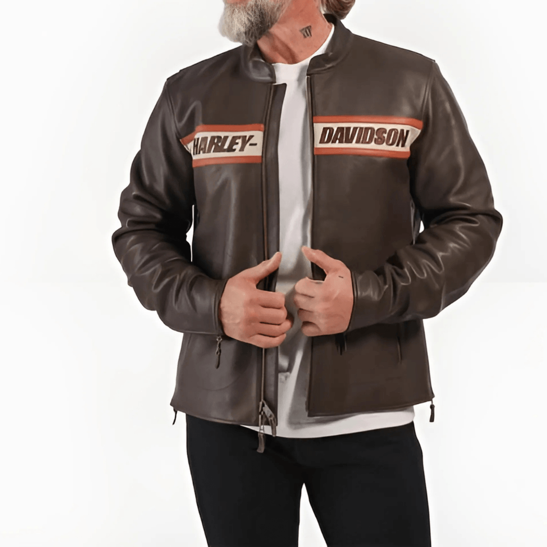 Men's Harley Victory Lane Leather Jacket