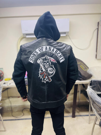 Son's Of Anarchy Leather Jacket - Anarch - Bull Armour