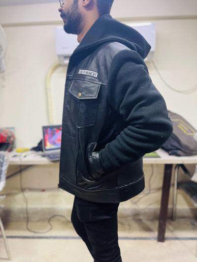 Son's Of Anarchy Leather Jacket - Anarch - Bull Armour