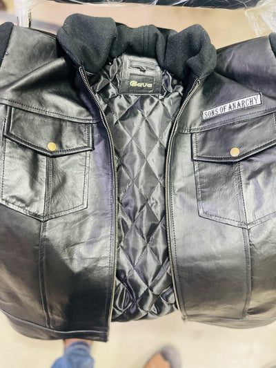 Son's Of Anarchy Leather Jacket - Anarch - Bull Armour