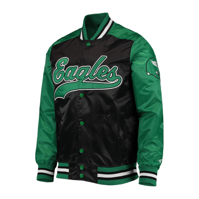 Men’s Renegade Philadelphia Varsity Jacket - Eagles Letterman Bomber Jacket - Bull Armour