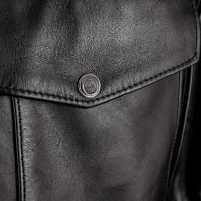 Men's USN G-1 Military Bomber Jacket | Navy Leather Jacket - Bull Armour