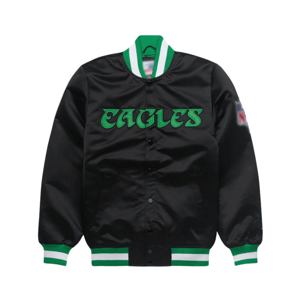 Men’s Renegade Philadelphia Varsity Jacket - Eagles Letterman Bomber Jacket - Bull Armour