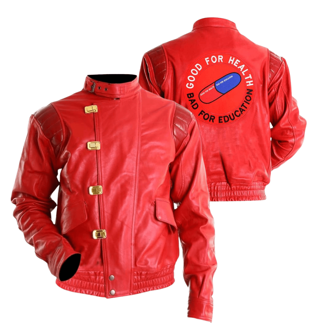 Akira Capsule Red Cotton Bomber Jacket - Dragon Ball Z - Bull Armour