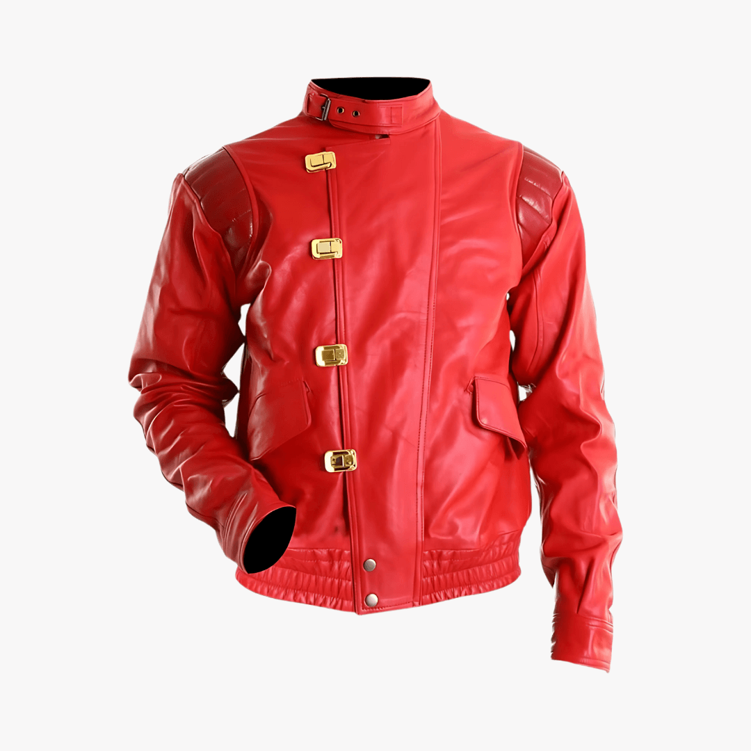 Akira Capsule Red Cotton Bomber Jacket - Dragon Ball Z - Bull Armour