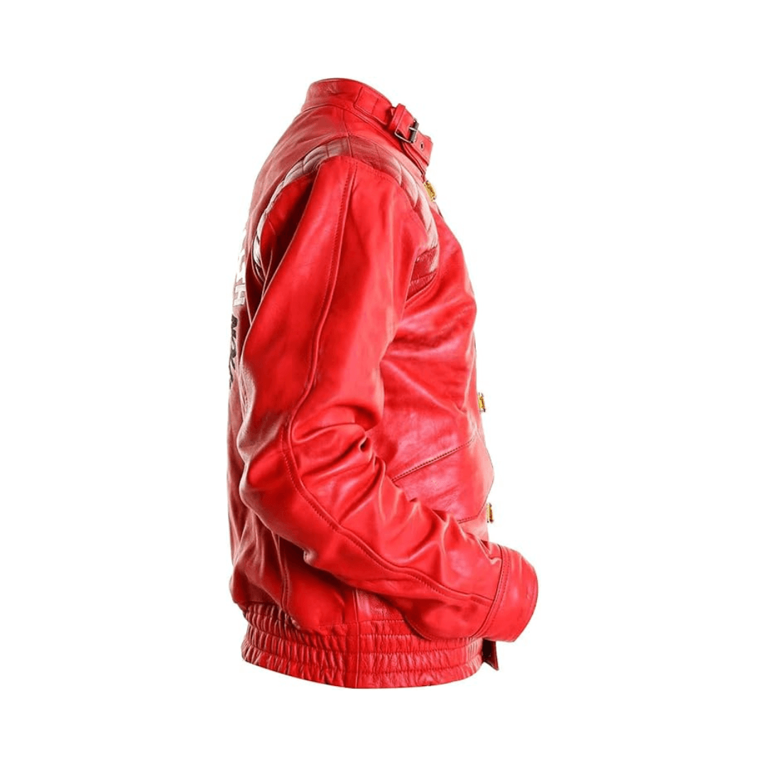 Akira Capsule Red Cotton Bomber Jacket - Dragon Ball Z - Bull Armour