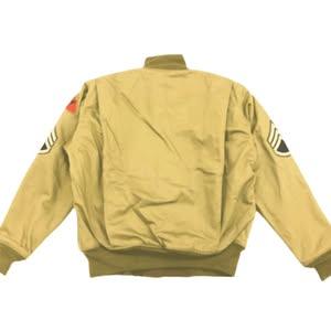 Brad Pitt WW2 Vintage Military Cotton Bomber Jacket