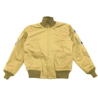 Brad Pitt WW2 Vintage Military Cotton Bomber Jacket