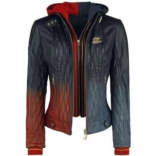 HQ Daddy's Lil' Monster Suicide Squad Quilted Leather Jacket
