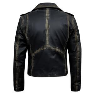 Women's Coco Rub Off Slim Fit Biker Jacket