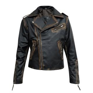 Women's Coco Rub Off Slim Fit Biker Jacket