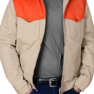 Men's Yellow Stone Cowboy Kevin Costume Jacket