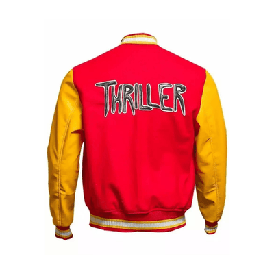 Michael Jackson Thriller Varsity Wool Jacket - MJ - Bull Armour